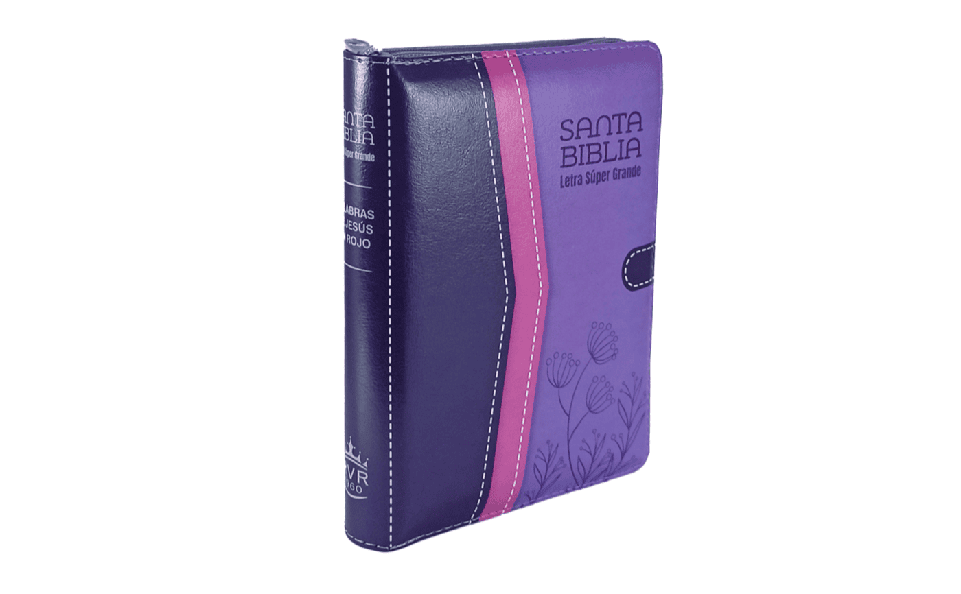 Biblia Compacta de 11 Puntos Color Lila Biblia Compacta de 11 Puntos Color Lila